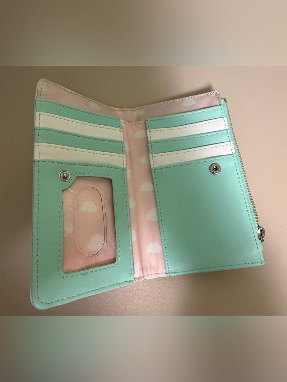 Pusheen x Hello Kitty Loungefly Wallet - Picture 6 of 10